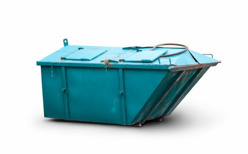 Transfer station and recycling bays serving local businesses