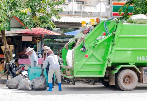 Efficient junk removal process in a Reigate home